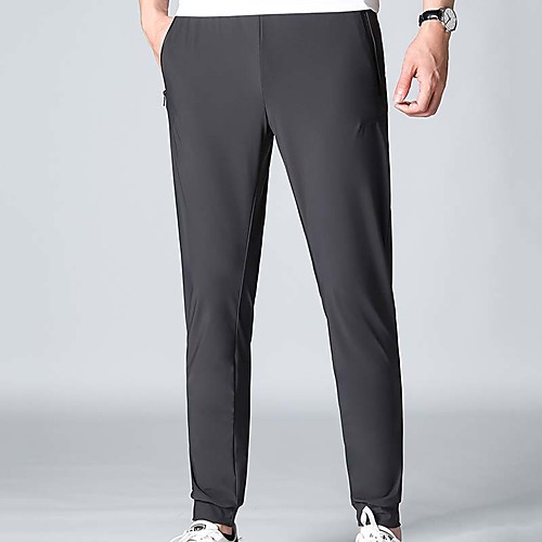 

Men's Hiking Pants Outdoor Breathable Quick Dry Stretchy Sweat-wicking Pants / Trousers Bottoms Hunting Fishing Climbing Grey Black M L XL XXL XXXL Loose / Wear Resistance