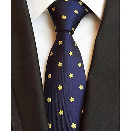 

Men's Party / Work / Basic Necktie - Print / Jacquard