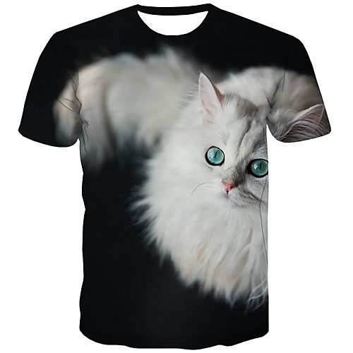 

Men's Daily Street chic T-shirt - 3D Print Rainbow