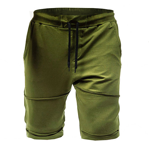 

Men's Sporty / Basic Shorts / Cargo Pants - Solid Colored Classic Army Green Light gray Dark Gray US32 / UK32 / EU40 US34 / UK34 / EU42 US36 / UK36 / EU44