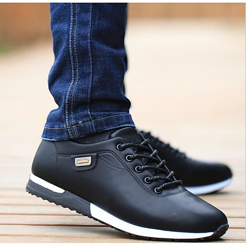 

Men's Fall & Winter Casual Daily Oxfords PU Black / Burgundy / Blue