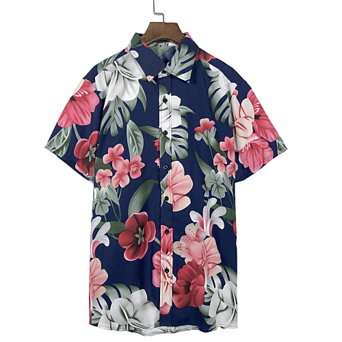 

Men's Daily Shirt - Floral Black