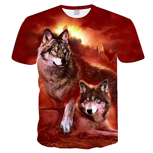 

Men's Daily Basic T-shirt - 3D Orange
