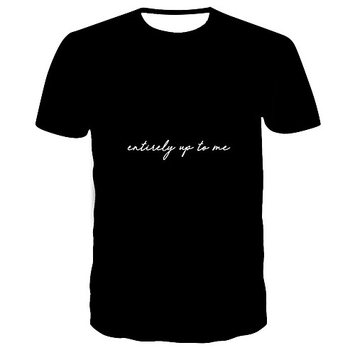

Men's Daily T-shirt - 3D Print Black