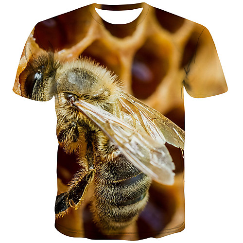 

Men's Daily Street chic T-shirt - 3D Print Rainbow