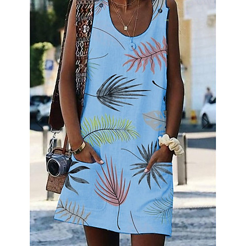 

Women's 2020 Purple Blushing Pink Summer Dress Elegant Shift Floral S M