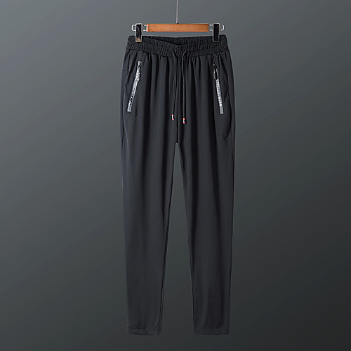 

Men's Hiking Pants Outdoor Breathable Quick Dry Comfortable Cotton Bottoms Climbing Beach Camping / Hiking / Caving Black Grey S M L XL XXL Loose