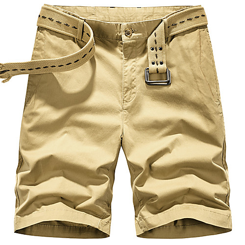 

Men's Hiking Shorts Outdoor Breathable Quick Dry Comfortable Cotton Shorts Hunting Fishing Camping / Hiking / Caving Army Green Khaki Dark Blue M L XL XXL XXXL Loose
