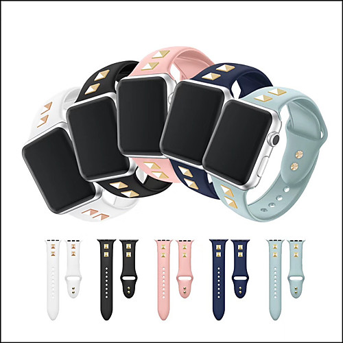 

Silica Gel Watch Band Strap for Apple Watch Series 4/3/2/1 17cm / 6.69 Inches 2.2cm / 0.9 Inches