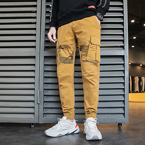 

Men's Hiking Pants Outdoor Breathable Quick Dry Comfortable Cotton Pants / Trousers Hunting Fishing Camping / Hiking / Caving Light Tan Army Green Khaki 28 29 30 31 32 Standard Fit