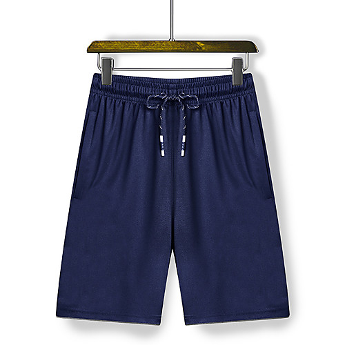 

Men's Sporty / Basic Daily Going out Sweatpants / Shorts Pants - Solid Colored Sporty Breathable Black Navy Blue Gray US32 / UK32 / EU40 US34 / UK34 / EU42 US36 / UK36 / EU44