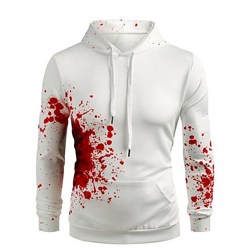 

Men's Basic Hoodie - Color Block White US34 / UK34 / EU42