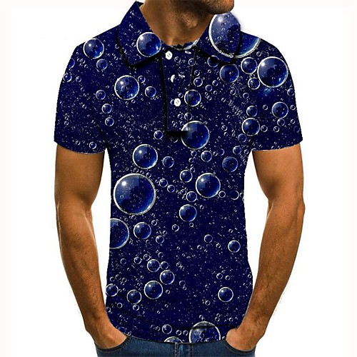 

Men's Daily Basic Polo - 3D Navy Blue