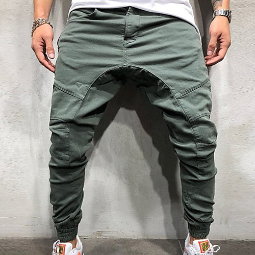 

Men's Basic Chinos Pants - Solid Colored Khaki Green Black US32 / UK32 / EU40 US34 / UK34 / EU42 US36 / UK36 / EU44