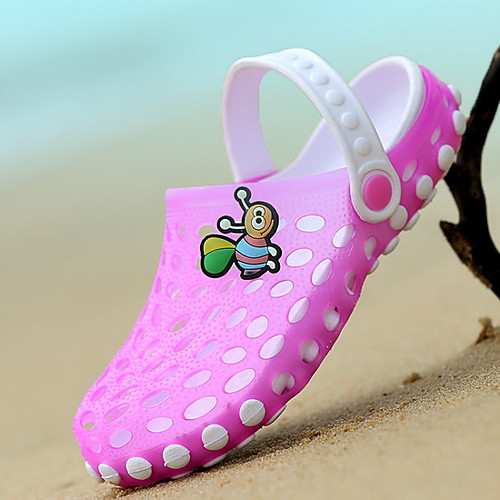 

Girls' Comfort PVC Slippers & Flip-Flops Little Kids(4-7ys) Pink / Black / Dark Blue Summer