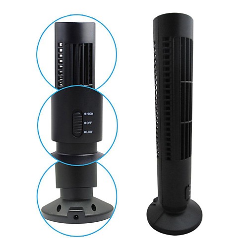

Portable mini usb fan USB cooling fan quite controller bladeless No Leaf Air Conditioner Cooling Cool home Office Desk Tower Fan
