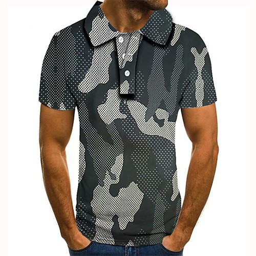 

Men's Daily Basic Polo - 3D Gray