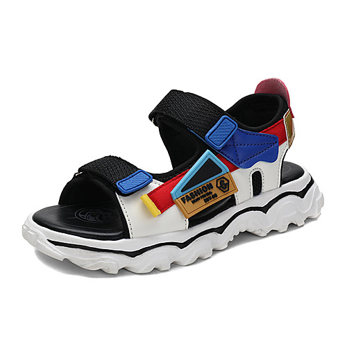 

Boys' Comfort Mesh Sandals Little Kids(4-7ys) / Big Kids(7years ) Walking Shoes Black / Blue Summer / Fall / Color Block