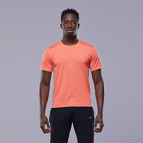 

Men's Solid Colored T-shirt Daily Sports Orange / Green / Royal Blue / Gray