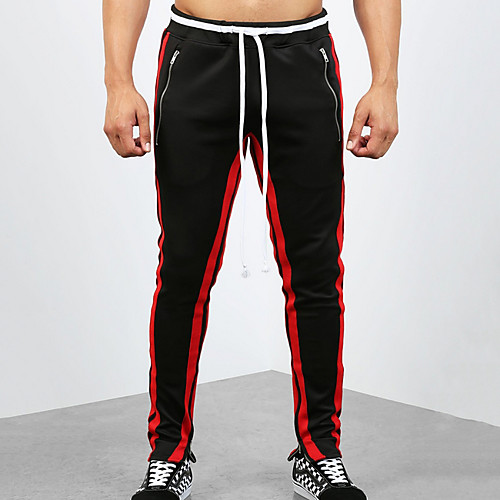 

Men's Basic Chinos Pants - Striped Red White Black US32 / UK32 / EU40 US34 / UK34 / EU42 US36 / UK36 / EU44