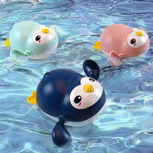 

Fishing Floating Squirts Toy Water Pool Bathtub Toy Bath Toys Kid's Penguin Plastic Floating Wind Up Swimming Swimming Pool Bathtub Bath Time Boys and Girls