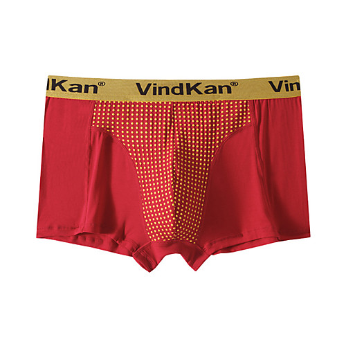 

Men's Sports Underwear Sport Briefs Modal Sports Winter Boxer Briefs Trunks Bottoms Running Walking Jogging Training Breathable Quick Dry Soft Fashion Black Red Blue / Stretchy