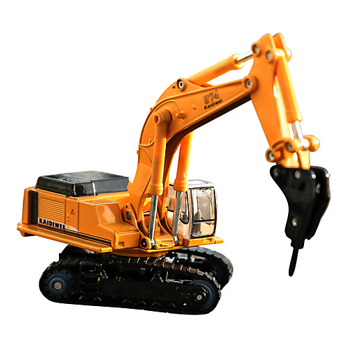 

1:28 Excavator Drilling Rig Toy Truck Construction Vehicle Diecast Vehicle Pull Back Vehicle Simulation Kid's Car Toys