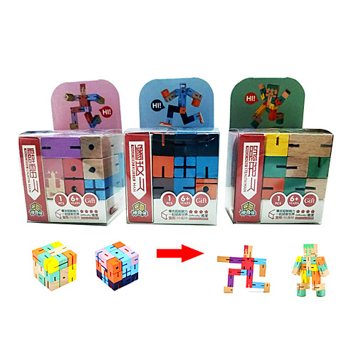

1 pc Magic Cube IQ Cube Wood Pyramid Alien Megaminx 333 Smooth Speed Cube Magic Cube Puzzle Cube Professional Level Stress and Anxiety Relief Focus Toy Classic & Timeless Kid's Adults' Toy All Gift