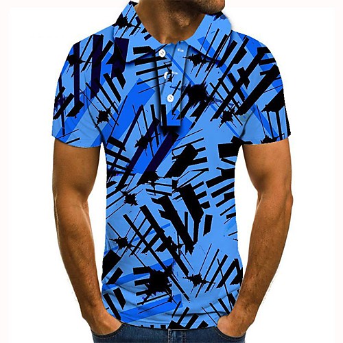 

Men's Daily Basic Polo - 3D Blue