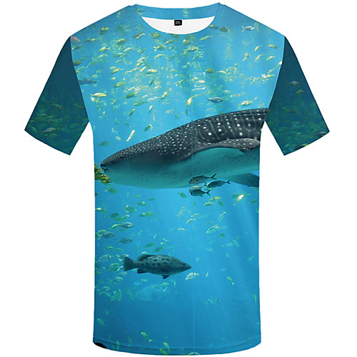 

Men's Daily Street chic T-shirt - 3D Print Rainbow