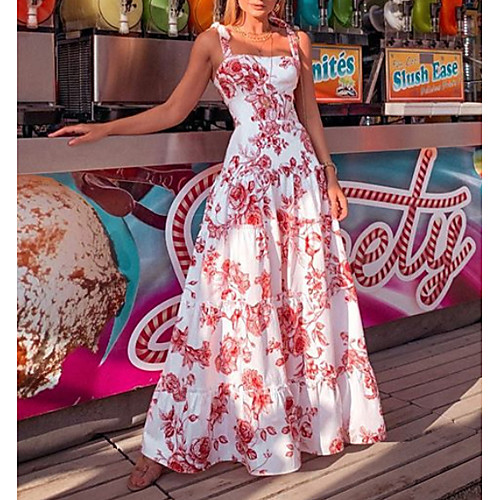 

Women's 2020 Blushing Pink Dress Elegant Summer A Line Floral S M