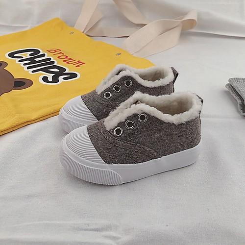 

Boys' Comfort Canvas Flats Big Kids(7years ) Black / Burgundy / Khaki Spring