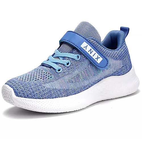 

Boys' / Girls' Comfort Elastic Fabric / Flyknit Trainers / Athletic Shoes Big Kids(7years ) Running Shoes Pink / Blue Summer