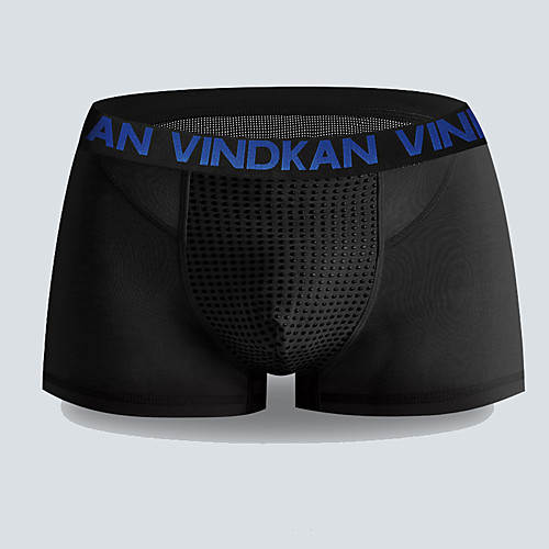 

Men's Sports Underwear Sport Briefs Modal Sports Winter Boxer Briefs Trunks Bottoms Running Walking Jogging Training Breathable Quick Dry Soft Fashion Black Red Blue / Stretchy