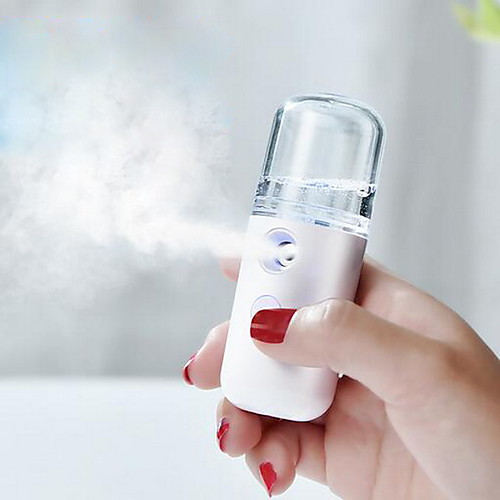 

30ML Mini Nano Facial Sprayer USB Nebulizer Face Steamer Humidifier Hydrating Anti-aging Wrinkle Women Beauty Skin Care Tools