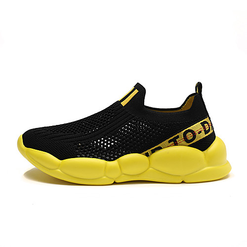 

Boys' Comfort Mesh Loafers & Slip-Ons Little Kids(4-7ys) / Big Kids(7years ) Walking Shoes Black / Yellow Summer / Fall / Color Block