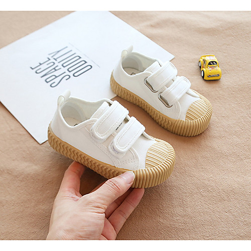 

Boys' / Girls' Comfort Canvas Flats Little Kids(4-7ys) White / Black / Yellow Spring / Summer
