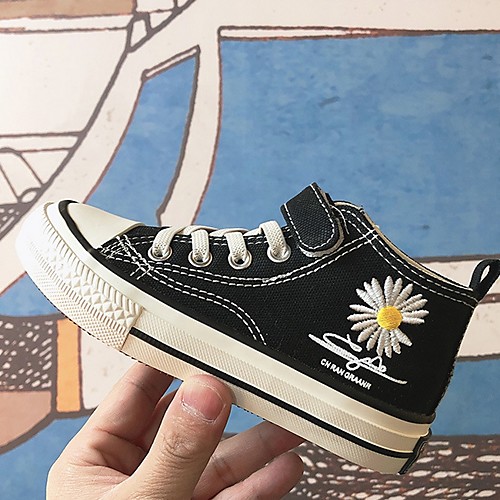 

Boys' Comfort Canvas Flats Big Kids(7years ) Black / Yellow Spring
