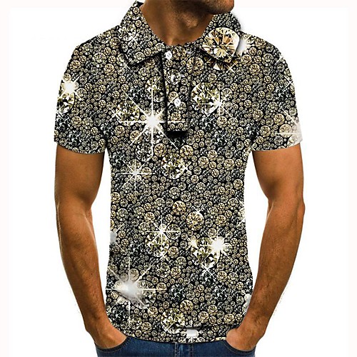 

Men's Daily Basic Polo - 3D Yellow