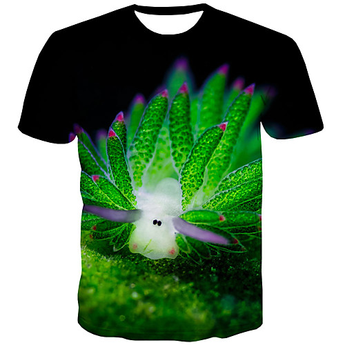 

Men's Daily Street chic T-shirt - 3D Print Rainbow