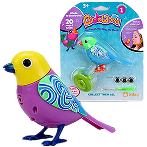 

Electronic Pets Bird Animal Singing New Design with Sound Sensor Rubber Kid's Adults' Toy Gift