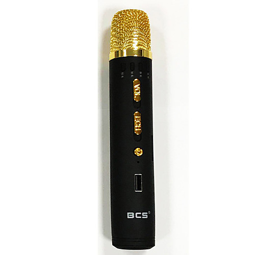 

Wired Microphone Condenser Microphone Wireless Mobile Power Supply Speaker BC-S009 Bluetooth 4.2 for Studio Recording & Broadcasting Notebooks and Laptops PC Mobile Phone