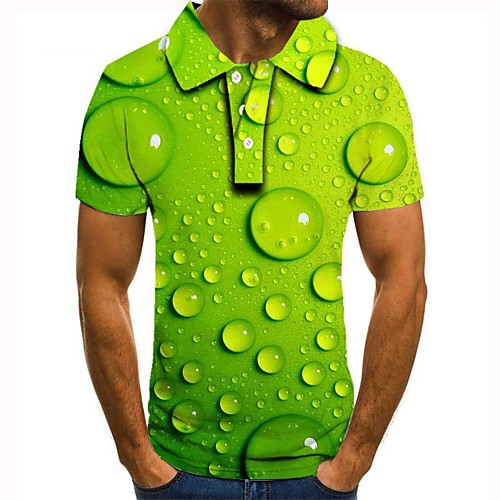 

Men's Daily Basic Polo - 3D Green