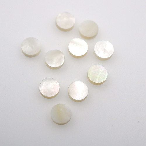 

Guitar Inlay Fingerboard Dots Shell Guitar Bass 3mm White Mother of Pearl Shell Musical Instrument Accessories for Music Lovers and Trainers 100 pcs
