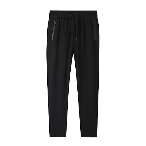 

Men's Hiking Pants Outdoor Soft Comfortable Cotton Pants / Trousers Climbing Camping / Hiking / Caving Traveling Black Grey L XL XXL XXXL 4XL Standard Fit