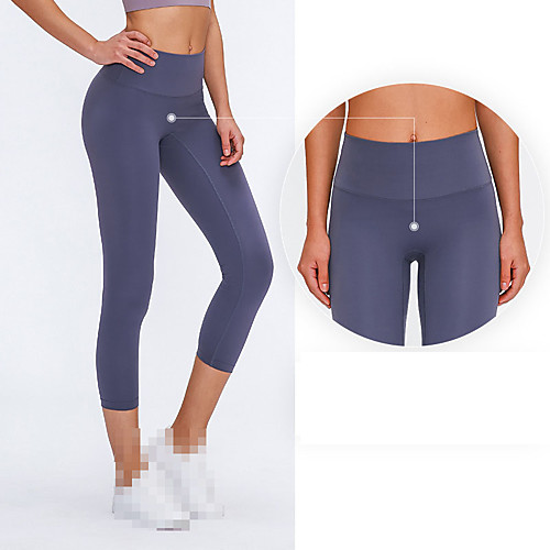 

Women's High Waist Running Tights Compression Pants Running Base Layer Elastane Sports Winter Bottoms Running Jogging Training Breathable Quick Dry Sweat-wicking Fashion Leopard Print Black Red