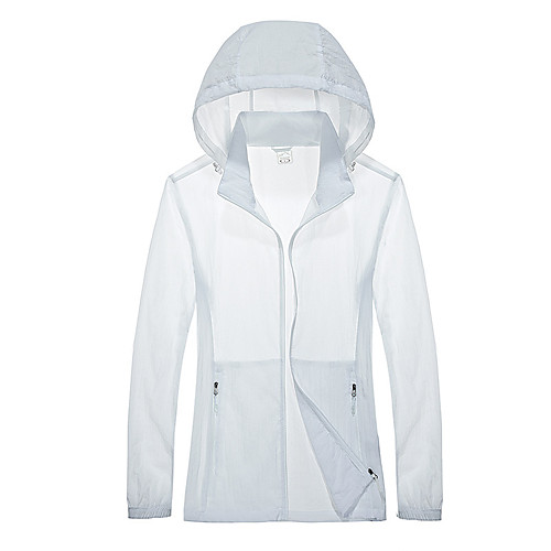 

Women's Hiking Jacket Outdoor Breathable Quick Dry Comfortable Top Single Slider Fishing Climbing Camping / Hiking / Caving White / Red / Fuchsia / Pink / Blue