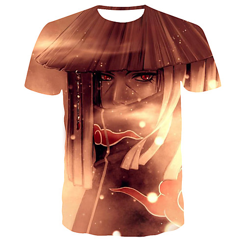 

Men's Daily T-shirt - 3D Print Brown