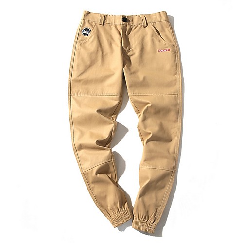 

Men's Basic Chinos Pants - Solid Colored Army Green Khaki Black US36 / UK36 / EU44 US38 / UK38 / EU46 US40 / UK40 / EU48