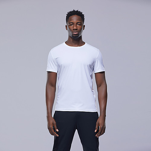 

Men's Solid Colored T-shirt Daily Sports White / Black / Royal Blue